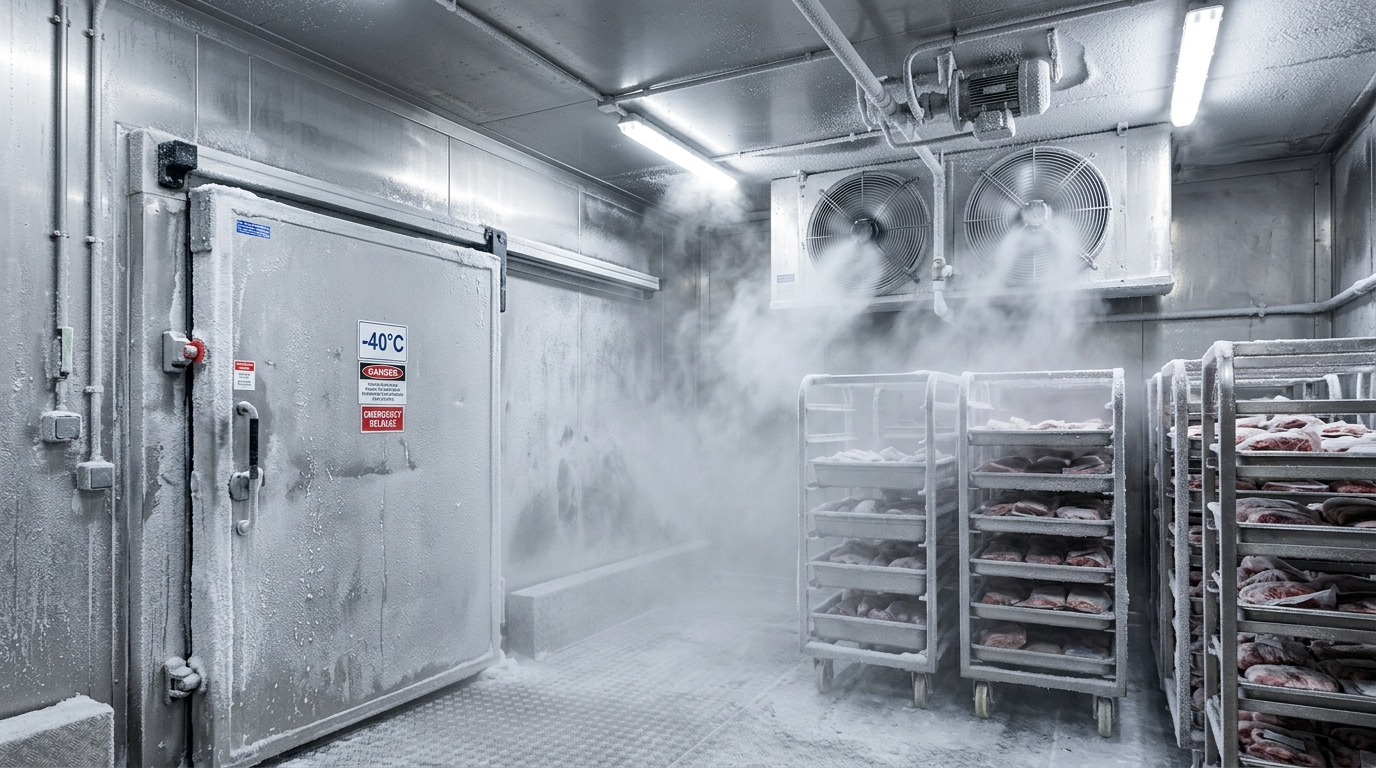 Industrial Blast Freezer Chamber