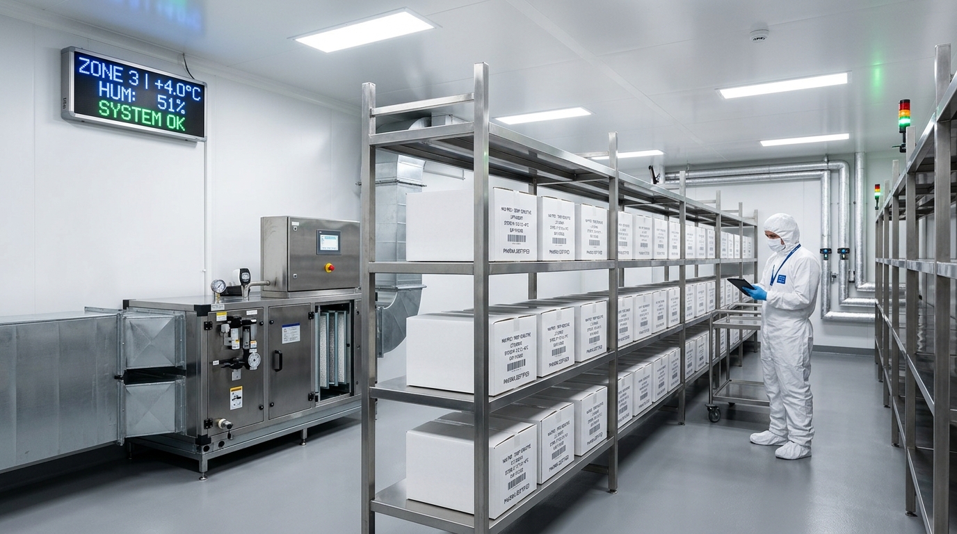 Pharmaceutical Cleanroom Cold Storage